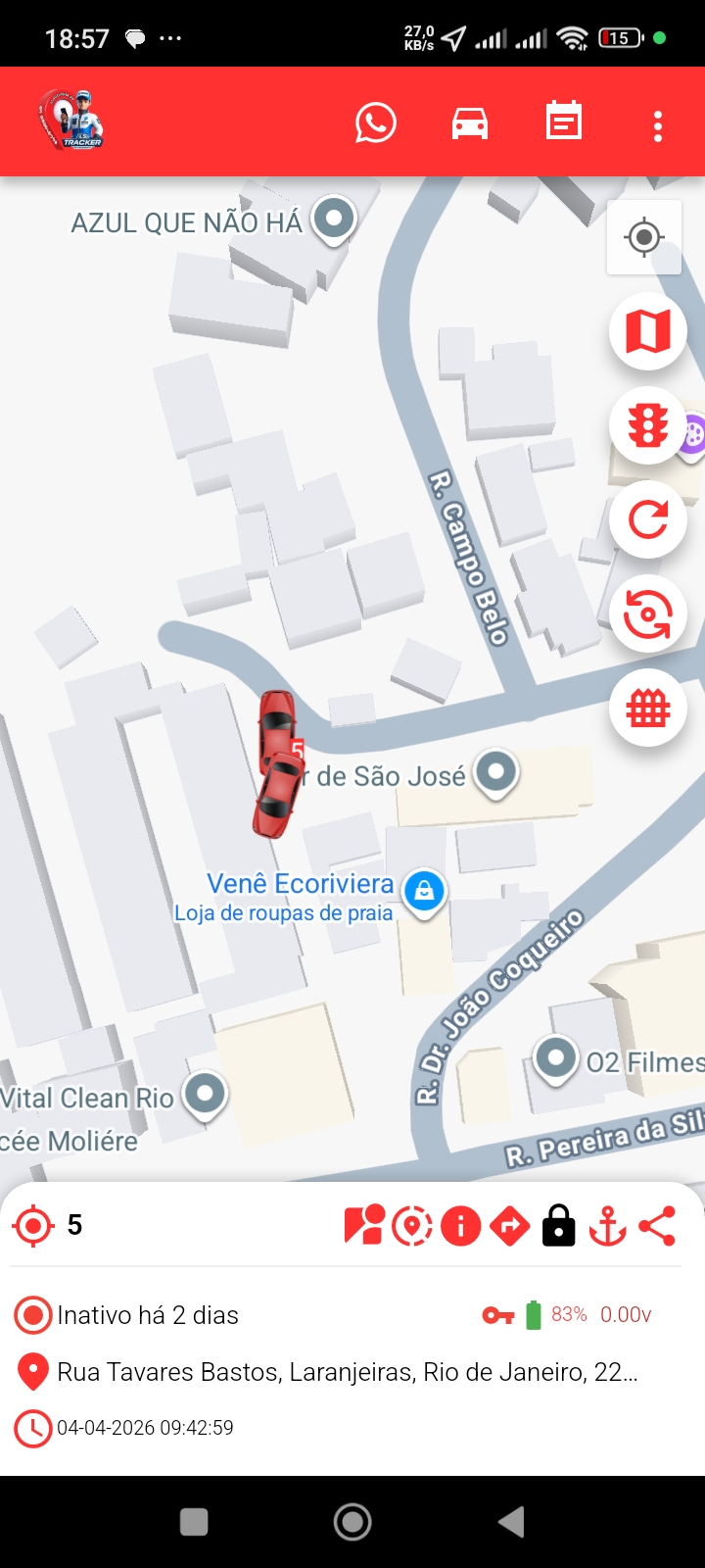 Bloqueio LS Tracker